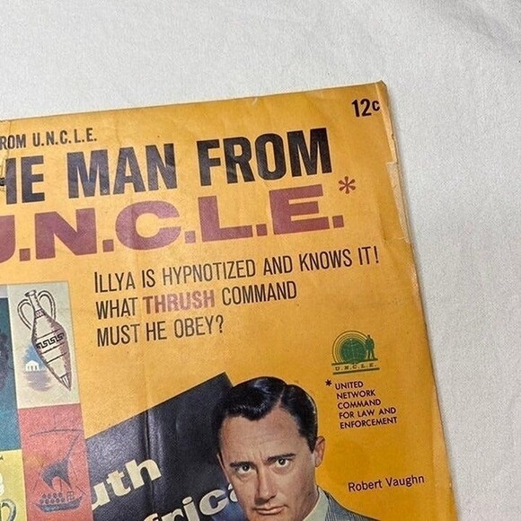 The Man From U.N.C.L.E. Comic Book #6, Gold Key - Picture 3 of 8